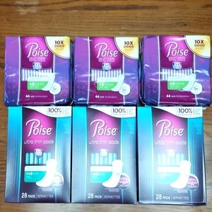 Poise Pads and Liners Bundle